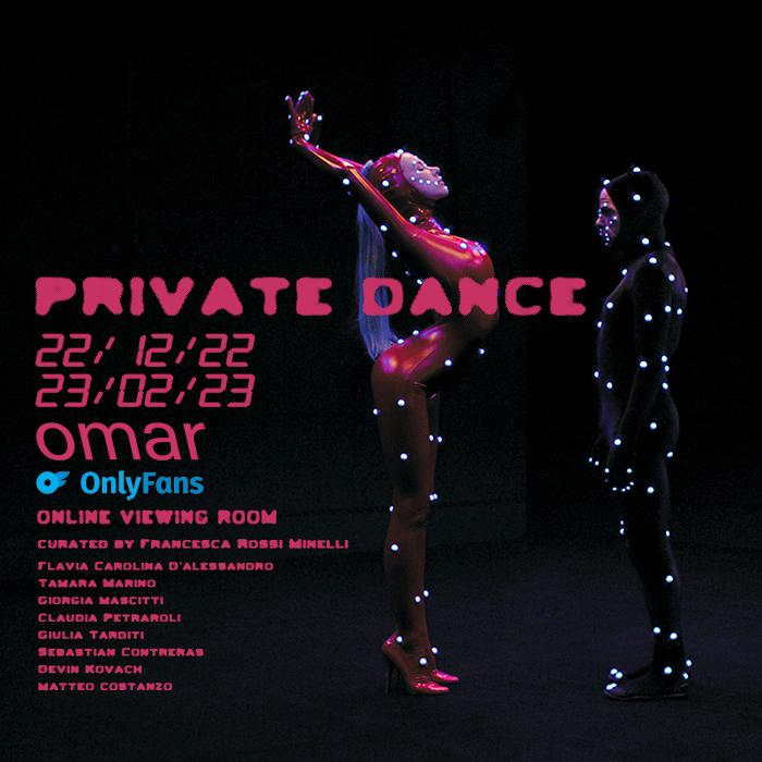 Locandina mostra Private Dance su OnlyFans