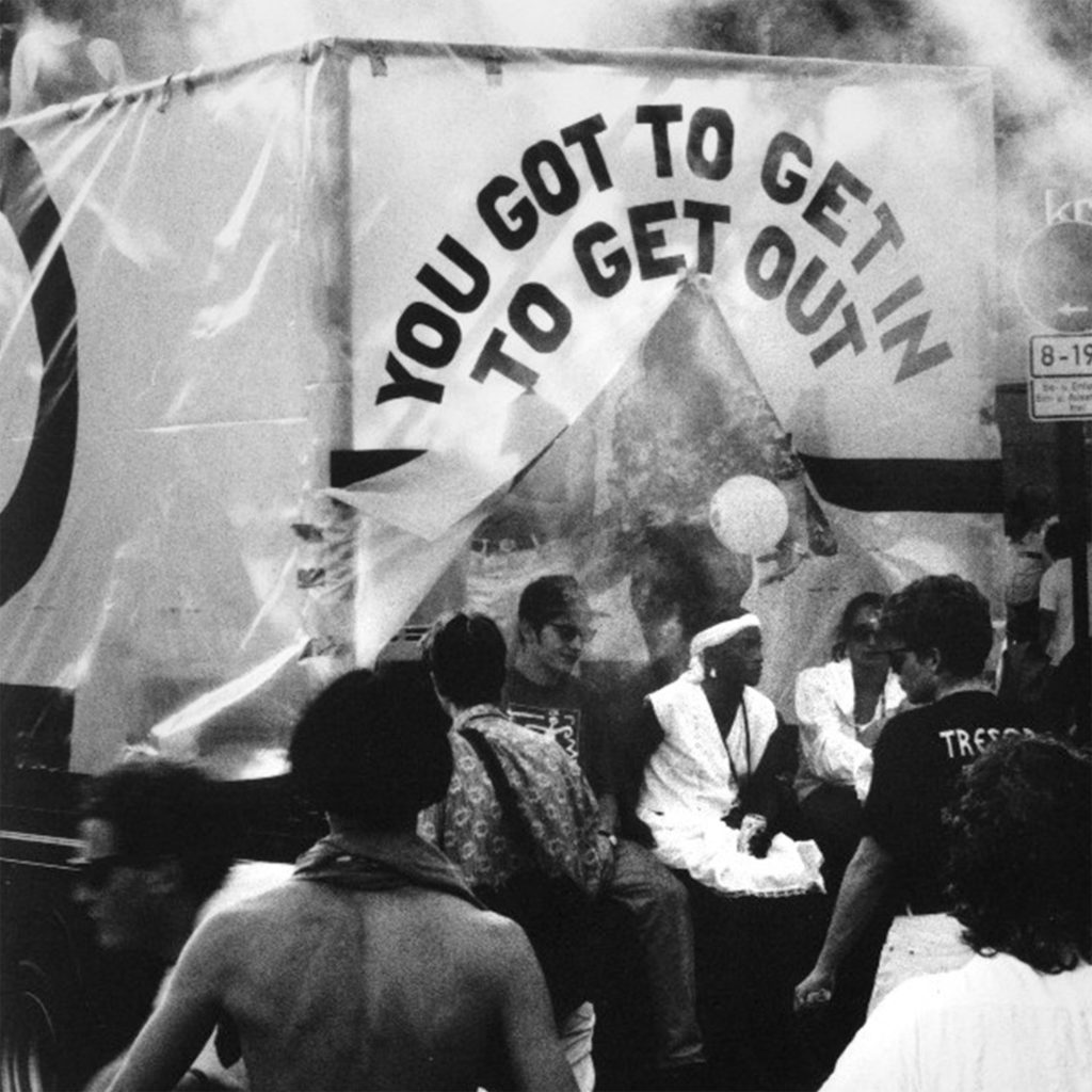 Tresor van at the Love Parade, 1991 Photo ©Oliver Wia, Tresor Records