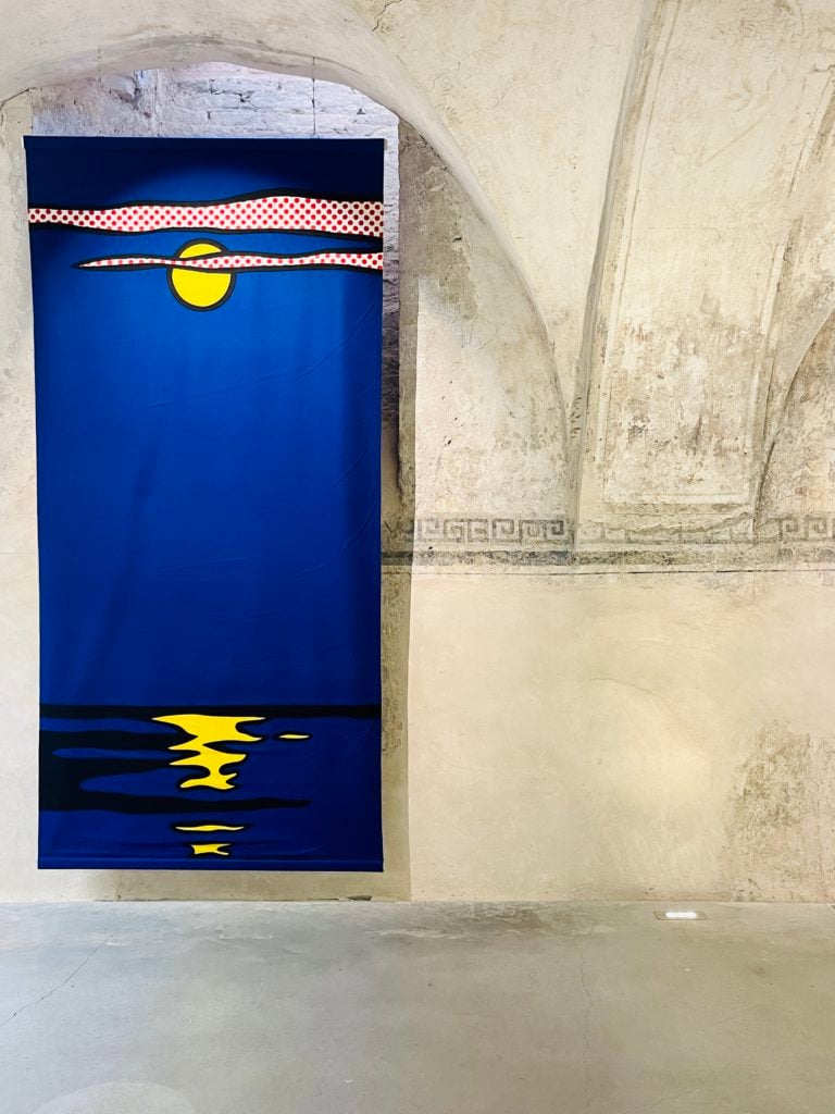 Installation view "Roy Lichtenstein. Variazioni pop" a Palazzo Tarasconi di Parma
