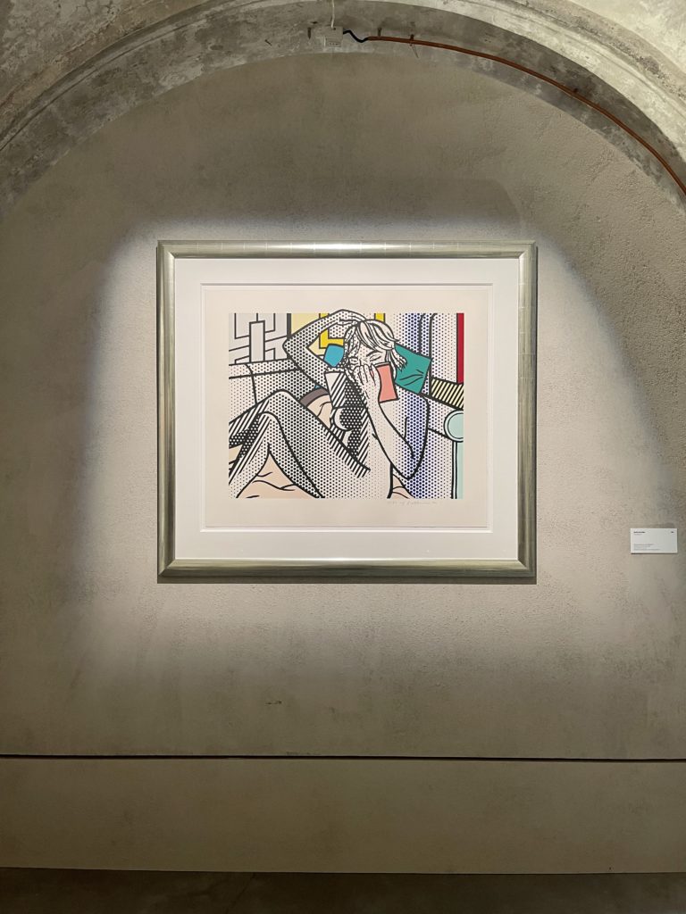 Installation view "Roy Lichtenstein. Variazioni pop" a Palazzo Tarasconi di Parma