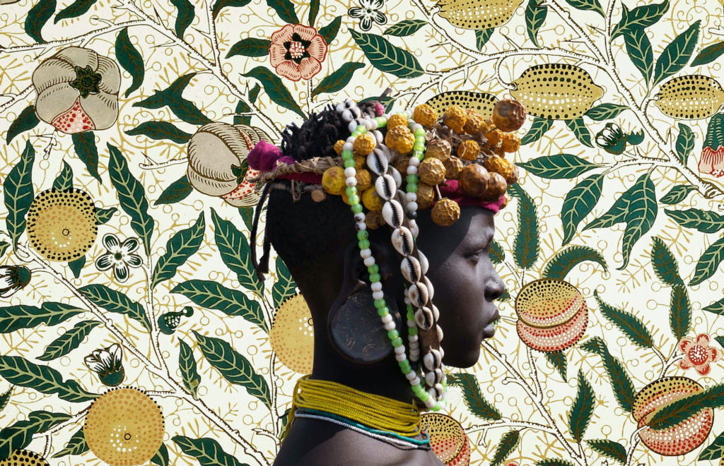 The Route, Jeremy Hunter, Mursi Girl with Berries_2009_Hahnemuhle Baryta